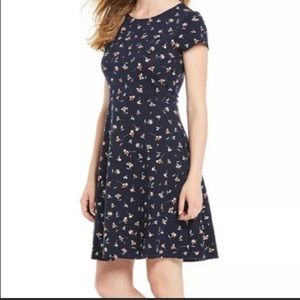 Draper James Ponte Knit Floral Dress Size S